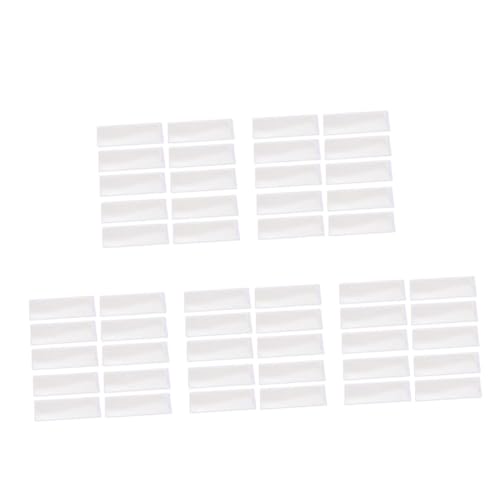 DIYEAH 50 Stck. Teiliges Magnetisches Label Holder mit Abwischbaren Pvc-indexkarten Selbstklebend Vielseitig Einsetzbar für Büro Lager und Schule Transparente Kartenhüllen für Einfache von DIYEAH