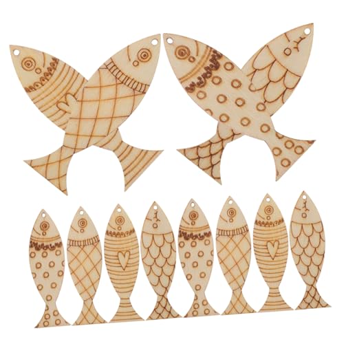 DIYEAH 50 Stück Bemalter Fischanhänger Fischausschnitte Dekoration Projekt Hängende Ornamente leer unvollendete Fischornamente Fischförmiger Ausschnitt Fischscheiben aus Holz Pappelbrett DIYEAH 50 Stück Bemalter Fischanhänger Fischausschnitte Dekoration Projekt Hängende Ornamente leer unvollendete Fischornamente Fischförmiger Ausschnitt Fischscheiben aus Holz Pappelbrett von DIYEAH