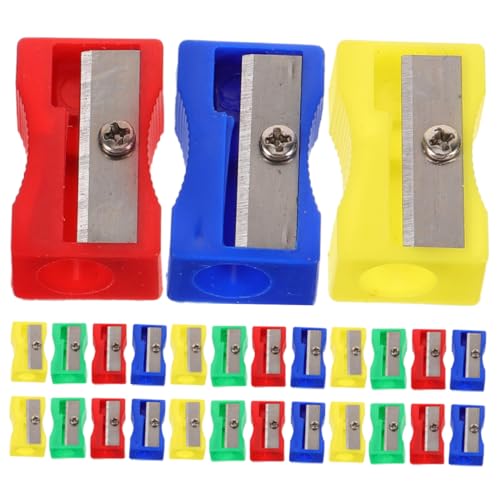 DIYEAH 50 Stück Bleistiftschärfer bleistiftanspitzer Bleistiftspitzer Mini-Buntstiftspitzer Schulbedarf Masse Schreibwaren fürs Büro Bleistift Metall DIYEAH 50 Stück Bleistiftschärfer bleistiftanspitzer Bleistiftspitzer Mini-Buntstiftspitzer Schulbedarf Masse Schreibwaren fürs Büro Bleistift Metall von DIYEAH