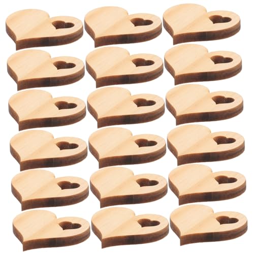 DIYEAH 50 Stück Holzherzen für DIY Handwerk Unbehandelte Holzscheiben für Kreative Dekoration für Hochzeiten Geburtstagsfeiern und Weihnachten Herzform für Bastelprojekte Glatte DIYEAH 50 Stück Holzherzen für DIY Handwerk Unbehandelte Holzscheiben für Kreative Dekoration für Hochzeiten Geburtstagsfeiern und Weihnachten Herzform für Bastelprojekte Glatte von DIYEAH
