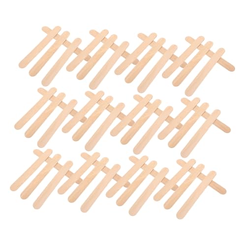 DIYEAH 50 Stück Holzstäbchen für Bastelprojekte Wiederverwendbare Eisstiele Holz für DIY Handwerk für Kunst und Kreative Aktivitäten zu Hause Klassenzimmer DIYEAH 50 Stück Holzstäbchen für Bastelprojekte Wiederverwendbare Eisstiele Holz für DIY Handwerk für Kunst und Kreative Aktivitäten zu Hause Klassenzimmer von DIYEAH