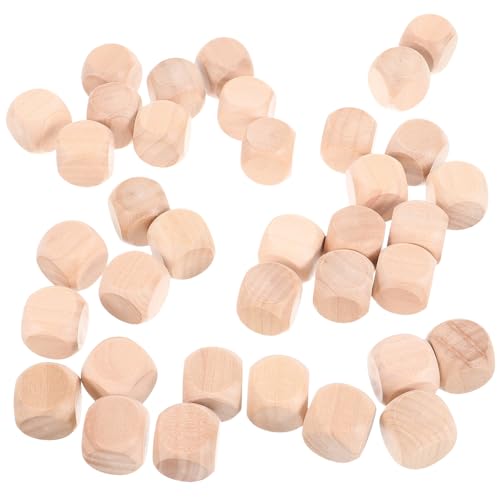 DIYEAH 50 Stück Holzwürfel Blanko Set Sechseitige Natürliche Holzklötze zum Basteln Malen DIY Stabile Verschleißfeste Holzbausteine für Spiele Handwerk Dekoration DIYEAH 50 Stück Holzwürfel Blanko Set Sechseitige Natürliche Holzklötze zum Basteln Malen DIY Stabile Verschleißfeste Holzbausteine für Spiele Handwerk Dekoration von DIYEAH
