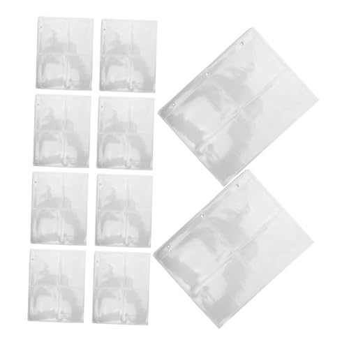 DIYEAH 50 Stück Kartenabdeckung Handel Ärmel Sport Binderhüllen für Sammelkarten karten sammelalbum karten aufbewahrung Binderhüllen für Baseballkarten Baseballkartenseiten pp Transparent von DIYEAH