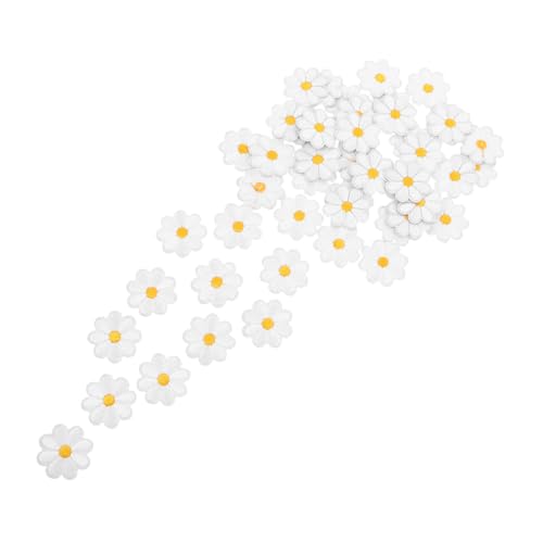 DIYEAH 50 Stück Kleine Gänseblümchen zum Aufnähen Bestickte Blütenapplikationen Dekorative Stoffaufnäher für Kleidung Reparatur DIY Projekte Vielseitige Textilverzierung DIYEAH 50 Stück Kleine Gänseblümchen zum Aufnähen Bestickte Blütenapplikationen Dekorative Stoffaufnäher für Kleidung Reparatur DIY Projekte Vielseitige Textilverzierung von DIYEAH