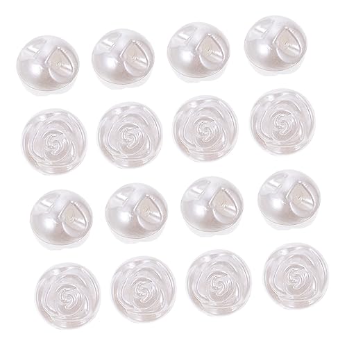 DIYEAH Hemdknöpfe 50 Stück Kunstharzknöpfe Rosenform Nähknöpfe 9 Mm Weißer Pilz Dunkles Auge Für Strickhemden Für Damen DIYEAH Hemdknöpfe 50 Stück Kunstharzknöpfe Rosenform Nähknöpfe 9 Mm Weißer Pilz Dunkles Auge Für Strickhemden Für Damen von DIYEAH