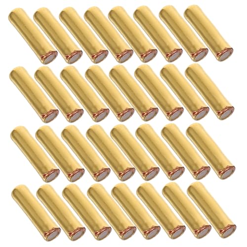 DIYEAH 50 Stück Kupferne Broschen Pin Halterungen mit Verschlusskappen Diy Anstecknadeln Locking Clasps Schmuckzubehör für Kreative Projekte DIYEAH 50 Stück Kupferne Broschen Pin Halterungen mit Verschlusskappen Diy Anstecknadeln Locking Clasps Schmuckzubehör für Kreative Projekte von DIYEAH