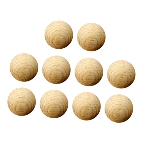 DIYEAH 50 Stück Naturbelassene Holzperlen aus Hochwertigem Buchenholz Runde DIY Holzperlen für Kreative Bastelprojekte Stabile Unbehandelte Kugeln für Dekoration und Handwerk DIYEAH 50 Stück Naturbelassene Holzperlen aus Hochwertigem Buchenholz Runde DIY Holzperlen für Kreative Bastelprojekte Stabile Unbehandelte Kugeln für Dekoration und Handwerk von DIYEAH