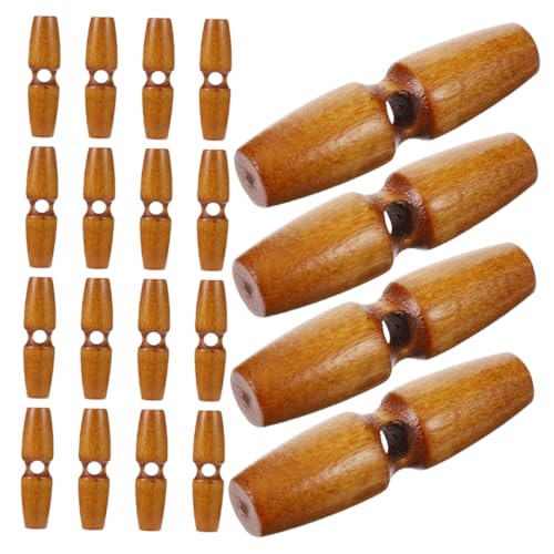 DIYEAH 50 Stück Olivenholz Knebelknöpfe für Mäntel Strickjacken Robustes Nähzubehör Vintage Look Ergonomisch Geformt Leicht und Verschleißfest für Schwere Stoffe Wie DIYEAH 50 Stück Olivenholz Knebelknöpfe für Mäntel Strickjacken Robustes Nähzubehör Vintage Look Ergonomisch Geformt Leicht und Verschleißfest für Schwere Stoffe Wie von DIYEAH