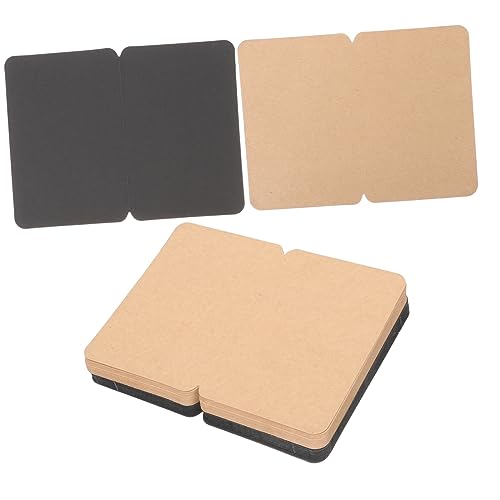 DIYEAH 50 Stück Retro DIY Grußkarte leere grußkarten leere Karten Du schmucklos leere Wortkarten briefumschläge leere segenskarte leere Karte Karten leer Klappkarten Papierstau von DIYEAH