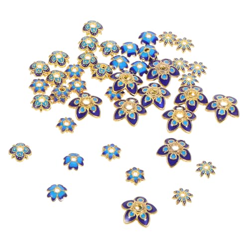 DIYEAH 50 Stück Spacer Bead Caps für Diy Schmuckherstellung Geeignet für Ohrringe Armbänder und Kreative Bastelideen DIYEAH 50 Stück Spacer Bead Caps für Diy Schmuckherstellung Geeignet für Ohrringe Armbänder und Kreative Bastelideen von DIYEAH