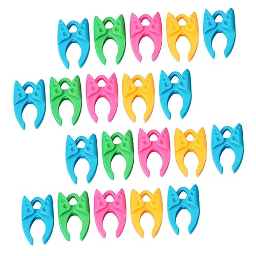 DIYEAH 50 Stück Spulenhalter Clips für Nähgarn Praktische Zubehörteile zur Verhinderung von Verwicklungen und Knoten Beim Nähen und Quilten Kompakt und Langlebig für DIY Projekte von DIYEAH