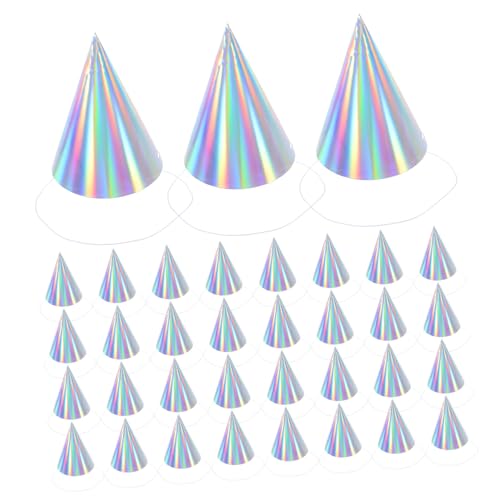DIYEAH 50 Stück Teiliges Bunte Papier partyhüte Verstellbar für Kindergeburtstag Hausparty Karneval Festliche Party Caps DIYEAH 50 Stück Teiliges Bunte Papier partyhüte Verstellbar für Kindergeburtstag Hausparty Karneval Festliche Party Caps von DIYEAH