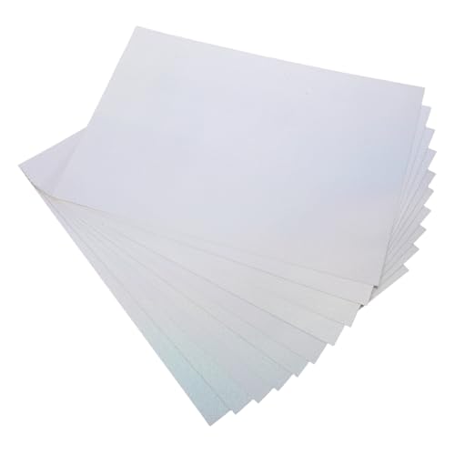 DIYEAH 50 Stück Teiliges Holografisches mit Metallic-Glanz Vielseitig für Origami Basteln Diy-schulprojekte Kompatibel mit Tintenstrahl Laserdruckern für Weihnachtskarten von DIYEAH