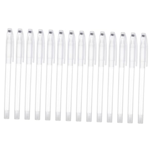 DIYEAH 50 Stück Transparente Kunststoff Stifthülsen Leer für Gel und Kugelschreiber Nachfüllbar Leichte Leere Pen Tubes für Schüler und Büro Klare Praktische Schreibgerätehalter für DIYEAH 50 Stück Transparente Kunststoff Stifthülsen Leer für Gel und Kugelschreiber Nachfüllbar Leichte Leere Pen Tubes für Schüler und Büro Klare Praktische Schreibgerätehalter für von DIYEAH
