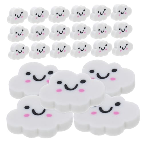 DIYEAH 50 Stück Wolkenradierer Coole Radiergummis Mini-radierer Kinderpreise Kindergäuer Halloween-radiergummis Halloween-partygeschenke Halloween Goodies Für Weiß von DIYEAH
