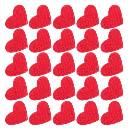 DIYEAH 50 Stück herzförmige, bestickte Patches zum Aufbügeln/Aufnähen, dekorative Applikationen zum Selbermachen für Kleidung, Jacken, Rucksäcke, Schuhe und Taschen DIYEAH 50 Stück herzförmige, bestickte Patches zum Aufbügeln/Aufnähen, dekorative Applikationen zum Selbermachen für Kleidung, Jacken, Rucksäcke, Schuhe und Taschen von DIYEAH