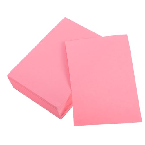 DIYEAH 500 Stück Buntpapier Hochweißes Kartonpapier für Bastelprojekte Druck und Kopien für Schule Diy und Kreative Kunstwerke von DIYEAH