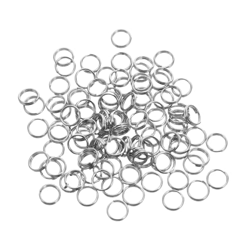 DIYEAH 500 Stück Edelstahl Biegering Edelstahl Metall Schlüsselring Schlüsselring Verbindungsstück Schlüsselringe Für Schlüsselanhänger Kleiner Schlüsselanhänger Ring DIYEAH 500 Stück Edelstahl Biegering Edelstahl Metall Schlüsselring Schlüsselring Verbindungsstück Schlüsselringe Für Schlüsselanhänger Kleiner Schlüsselanhänger Ring von DIYEAH