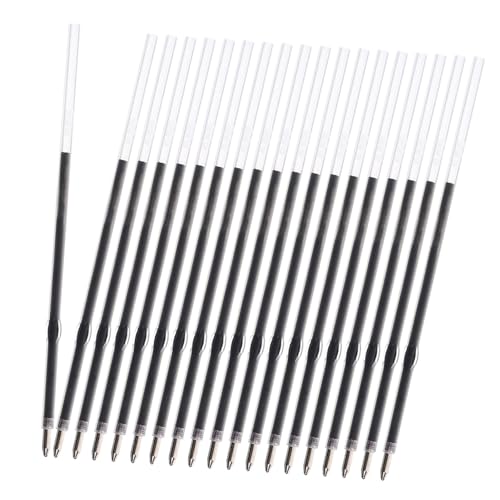 DIYEAH 500 Stück Schwarze Kugelschreiber-minen Nachfüllpatronen Schnelltrocknend Nachfüllbar Kompatibel mit Klick-kugelschreibern für Büro Schule und Zuhause zum Schreiben und Zeichnen von DIYEAH