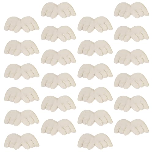DIYEAH 50Stücke Engelsflügel Patches Filz Dekorative DIY Accessoires für Weihnachten Bastelprojekte und Kostümverzierungen DIYEAH 50Stücke Engelsflügel Patches Filz Dekorative DIY Accessoires für Weihnachten Bastelprojekte und Kostümverzierungen von DIYEAH
