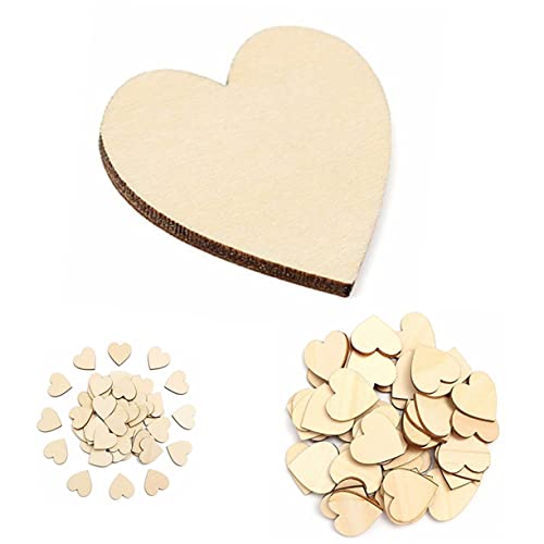 DIYEAH 50Stücke Herzförmige Holzscheiben Unlackierter Große DIY Bastelverzierungen Natürliche Holzscheiben für Dekorationen und Handwerksprojekte DIYEAH 50Stücke Herzförmige Holzscheiben Unlackierter Große DIY Bastelverzierungen Natürliche Holzscheiben für Dekorationen und Handwerksprojekte von DIYEAH