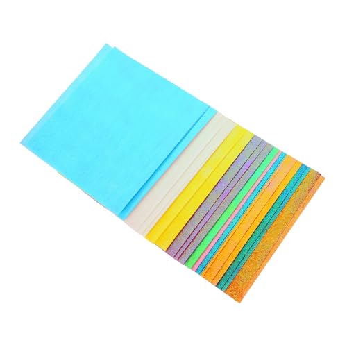 DIYEAH 50Stücke Schillerndes Papier Quadratisches Bastelpapier für Origami Schneidarbeiten Glänzendes DIY Handwerk Farben DIYEAH 50Stücke Schillerndes Papier Quadratisches Bastelpapier für Origami Schneidarbeiten Glänzendes DIY Handwerk Farben von DIYEAH