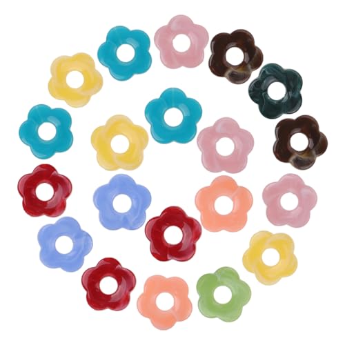 DIYEAH 50stücke Acrylperlenblumen Lose Acrylperlen Für Schmuckherstellung Bastelperlen Für Halsketten Und Armbänder Diy-perlenaccessoires DIYEAH 50stücke Acrylperlenblumen Lose Acrylperlen Für Schmuckherstellung Bastelperlen Für Halsketten Und Armbänder Diy-perlenaccessoires von DIYEAH