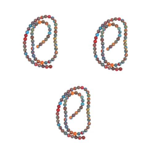 DIYEAH 552 Stck. Teiliges Malachit Rundperlen Naturstein DIY Schmuckperlen für Armbänder Halsketten Basteln Kreative Schmuckherstellung Zubehör von DIYEAH