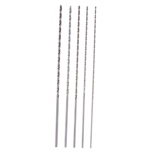 DIYEAH 5Stücke Teiliges Extra Langes Schneckenbohrer Set Hochgeschwindigkeitsstahl Für Präzise Bohrungen Metall Für Heimwerker Und Bauprojekte von DIYEAH