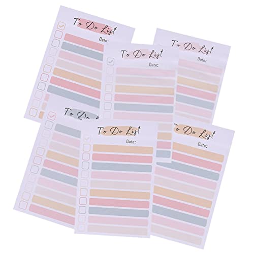 DIYEAH 6 Bunte Haftnotizen Dinge Zu Tun, Um Notepad Zu Tun Klein Ästhetisches Schulmaterial Farbig Schulbedarf Hochschule Multifunktionale Hinweisaufkleber Nützlicher Memo-sticker Papier DIYEAH 6 Bunte Haftnotizen Dinge Zu Tun, Um Notepad Zu Tun Klein Ästhetisches Schulmaterial Farbig Schulbedarf Hochschule Multifunktionale Hinweisaufkleber Nützlicher Memo-sticker Papier von DIYEAH