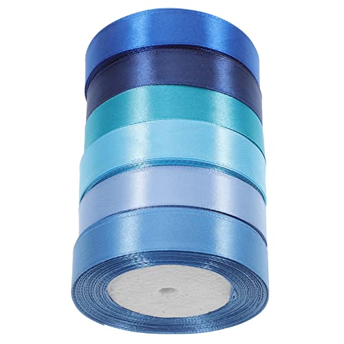 DIYEAH 6 Rollen Dekoband Verschiedenen Farben für DIY Hochzeiten und Bastelprojekte Strapazierfähiges und Hochwertiges Geschenkband DIYEAH 6 Rollen Dekoband Verschiedenen Farben für DIY Hochzeiten und Bastelprojekte Strapazierfähiges und Hochwertiges Geschenkband von DIYEAH