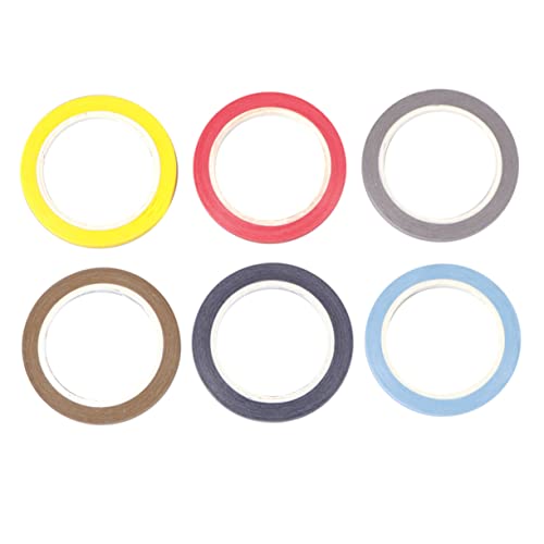 DIYEAH 6 Rollen Geschenkverpackungsband Kreatives Klebeband Papierklebeband Selber Machen Fotoalbumband DIYEAH 6 Rollen Geschenkverpackungsband Kreatives Klebeband Papierklebeband Selber Machen Fotoalbumband von DIYEAH