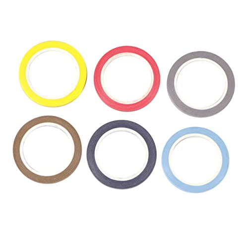 DIYEAH 6 Rollen Geschenkverpackungsband papierklebeband selber machen kreatives Klebeband Fotoalbumband DIYEAH 6 Rollen Geschenkverpackungsband papierklebeband selber machen kreatives Klebeband Fotoalbumband von DIYEAH