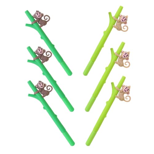 DIYEAH 6 Stück Affenstift Die Besten Stifte Für Flüssiges Schreiben Gelschreiber Schwarz Koala-bleistiftaufsatz Radiergummi Stifte Für Tagebuch Koala-schulmaterial Kugelschreiber Plastik DIYEAH 6 Stück Affenstift Die Besten Stifte Für Flüssiges Schreiben Gelschreiber Schwarz Koala-bleistiftaufsatz Radiergummi Stifte Für Tagebuch Koala-schulmaterial Kugelschreiber Plastik von DIYEAH