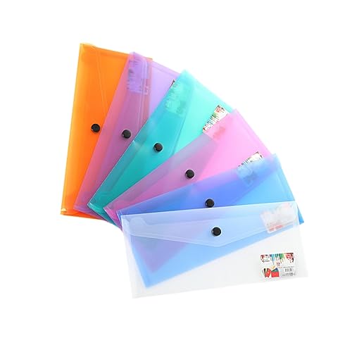DIYEAH 6 Stück Aufbewahrungstaschen aufbewahrungssack storage pockets schulmaterial Druckknopfmappe die organizer Tür Umschlag schnappen briefumschläge übersichtlicher Dokumentenordner DIYEAH 6 Stück Aufbewahrungstaschen aufbewahrungssack storage pockets schulmaterial Druckknopfmappe die organizer Tür Umschlag schnappen briefumschläge übersichtlicher Dokumentenordner von DIYEAH