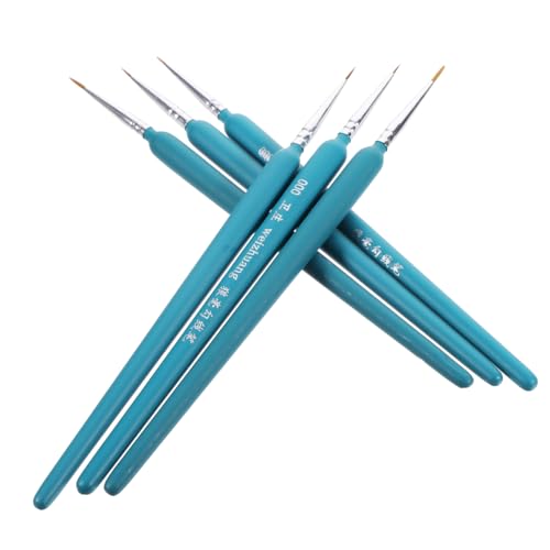 DIYEAH 6 Stück Bleistift Detail Pinsel Bußgeld Bürsten Künstler Tipp Borste Professional acrylharz brush hair malerei zubehör farbpalette zeichnen stifte grind kleine Bürste Hölzern DIYEAH 6 Stück Bleistift Detail Pinsel Bußgeld Bürsten Künstler Tipp Borste Professional acrylharz brush hair malerei zubehör farbpalette zeichnen stifte grind kleine Bürste Hölzern von DIYEAH