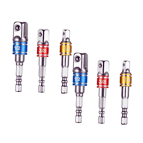 DIYEAH 6 Stück Elektrische Bohrverbindung Bit-Verlängerungsstangen Bit-Adapterstangen Verlängerungsstange für Bits Spannzange Verlängerungsstange Werkzeugstahl DIYEAH 6 Stück Elektrische Bohrverbindung Bit-Verlängerungsstangen Bit-Adapterstangen Verlängerungsstange für Bits Spannzange Verlängerungsstange Werkzeugstahl von DIYEAH