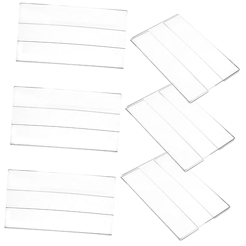 DIYEAH 6 Stück Flachpreis Etikettenhalter Lasst Uns Groß Etiketten Für Regale Inhaber Klopfen Steht Party Beschilderungshalter Für Zeichen Gruß Selbst Platte Geschäft Transparent Acryl DIYEAH 6 Stück Flachpreis Etikettenhalter Lasst Uns Groß Etiketten Für Regale Inhaber Klopfen Steht Party Beschilderungshalter Für Zeichen Gruß Selbst Platte Geschäft Transparent Acryl von DIYEAH