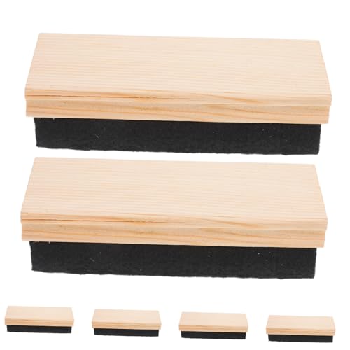 DIYEAH 6 Stück Holz Filz Tafelwischer Ergonomische Holzgriff Tafelreiniger für Schule und Büro Langlebig für Lehrer DIYEAH 6 Stück Holz Filz Tafelwischer Ergonomische Holzgriff Tafelreiniger für Schule und Büro Langlebig für Lehrer von DIYEAH