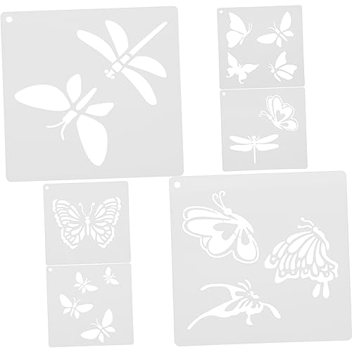 DIYEAH 6 Stück Journal -schablone Schmetterlingsschablone Schablonen Zum Malen Hohle Schablonen Zeichenschablonen Für Erwachsene Schablonen Zum Zeichnen Von Mode Malvorlage Plastik Weiß DIYEAH 6 Stück Journal -schablone Schmetterlingsschablone Schablonen Zum Malen Hohle Schablonen Zeichenschablonen Für Erwachsene Schablonen Zum Zeichnen Von Mode Malvorlage Plastik Weiß von DIYEAH