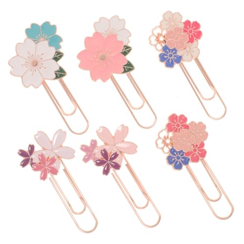 DIYEAH 6 Stück Kirschblüten Büroklammern Metall Clips für Notizen Fotos Lesezeichen Vielseitig Einsetzbar im Büro Schule Zuhause Stabil und Langlebig DIYEAH 6 Stück Kirschblüten Büroklammern Metall Clips für Notizen Fotos Lesezeichen Vielseitig Einsetzbar im Büro Schule Zuhause Stabil und Langlebig von DIYEAH