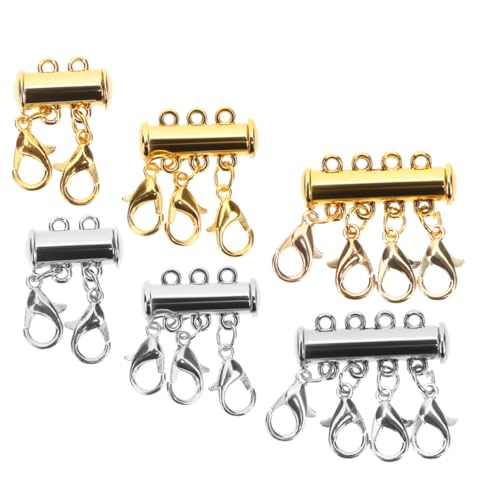 DIYEAH 6 Stück Magnetverschluss für Armbänder Mehrlagige Schmuckverbindungen Diy Schmuckzubehör und Langlebige und Praktische Lösungen für Schmuckgestaltung DIYEAH 6 Stück Magnetverschluss für Armbänder Mehrlagige Schmuckverbindungen Diy Schmuckzubehör und Langlebige und Praktische Lösungen für Schmuckgestaltung von DIYEAH