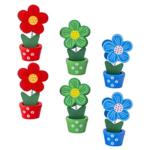 DIYEAH 6 Stück Memo Clips Dekorative Notizhalter für Büro und Zuhause Foto und Nachrichtenhalter Vielseitig Einsetzbar Farbe Zufällig Zufällige Farbe Zufällige Farbe von DIYEAH