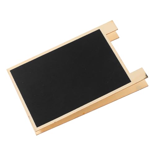 DIYEAH 6 Stück Mini-Tafel Memo LED Planke Tafelschilder für Tische Kreidezeichen Mini -Tafelschilder Zeichenbrett Kreidetafel Schild Kreidebrettschilder Kreidetafel-Schild Holz Schwarz von DIYEAH