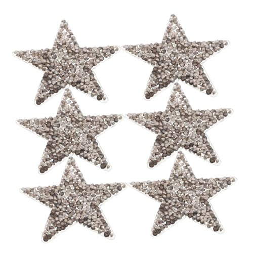 DIYEAH 6 Stück Strass Patches für Diy Bekleidungsreparatur Kreative Dekoration für Hochzeiten Partys Minen von DIYEAH