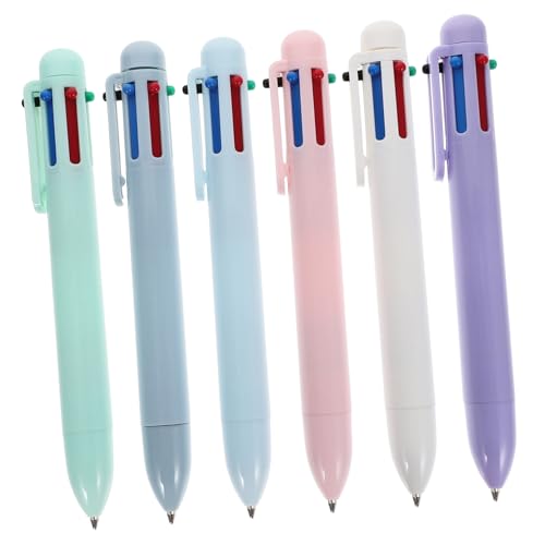 DIYEAH 6 Stück Teiliges Bunter Ergonomischer Kugelschreiber Pastellfarben Glattes Lustige und Stabile Stifte für Schüler und Büro Kreatives Design für Alltag und Studium DIYEAH 6 Stück Teiliges Bunter Ergonomischer Kugelschreiber Pastellfarben Glattes Lustige und Stabile Stifte für Schüler und Büro Kreatives Design für Alltag und Studium von DIYEAH