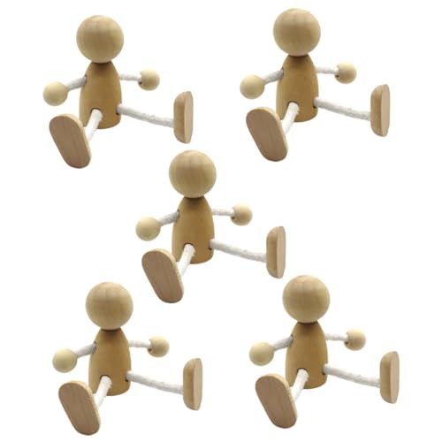 DIYEAH 6 Stück Teiliges DIY Holzpüppchen zum Bemalen Glatte Oberfläche Kindersicher Vielseitige Holzfiguren für Basteln Dekoration Geschenkideen als Desktop Ornamente und Lernspielzeug DIYEAH 6 Stück Teiliges DIY Holzpüppchen zum Bemalen Glatte Oberfläche Kindersicher Vielseitige Holzfiguren für Basteln Dekoration Geschenkideen als Desktop Ornamente und Lernspielzeug von DIYEAH