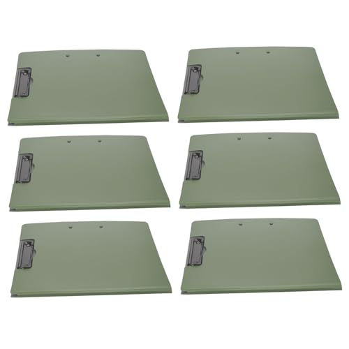 DIYEAH 6 Stück Teiliges Klemmbrett Faltbarer Organizer mit Doppelseitiger Klammer für Horizontale und Vertikale Papierhaltung Vielseitig Einsetzbar in Büro Schule und Besprechungen DIYEAH 6 Stück Teiliges Klemmbrett Faltbarer Organizer mit Doppelseitiger Klammer für Horizontale und Vertikale Papierhaltung Vielseitig Einsetzbar in Büro Schule und Besprechungen von DIYEAH