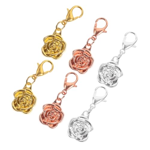 DIYEAH 6 Stück Teiliges Magnetverschluss Schmuck aus Rosefarbene Doppelte Karabiner DIY armband Halskettenverbinder in Silber Gold und Roségold Langlebig und Einfach zu Montieren DIYEAH 6 Stück Teiliges Magnetverschluss Schmuck aus Rosefarbene Doppelte Karabiner DIY armband Halskettenverbinder in Silber Gold und Roségold Langlebig und Einfach zu Montieren von DIYEAH