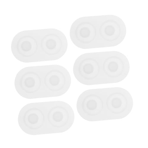 DIYEAH 6 Stück Teiliges Silikon Doll Eyes Moulds für Epoxidharz Schmuckherstellung Flexible Hochpräzise Gießform für Runde Diy Dome Eyeballs für Ohrringe und Anhänger von DIYEAH